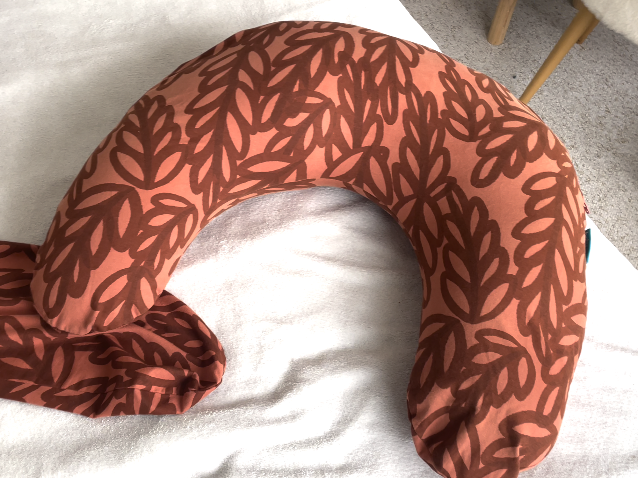 Babymoov B.Love transformé en coussin d'allaitement